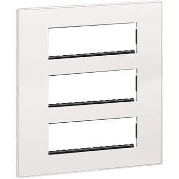 Legrand Myrius NEXTGEN PLATE+FRAME 18Module WHITE - 679518