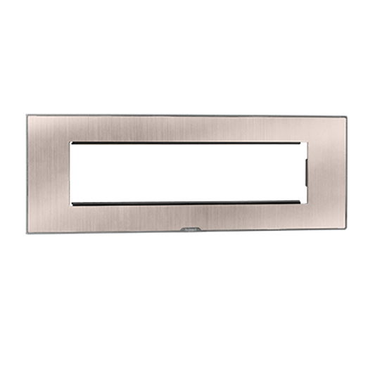 Legrand Myrius Cover Plate – 6 Module – Pearl Champagne 679566
