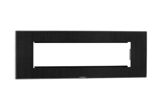 Legrand Myrius Cover Plate with Support Frame – 8 Module – Dark Fade 679608
