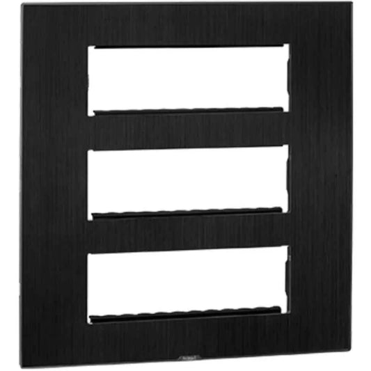 Legrand Myrius Cover Plate – 18 Module – Dark Fade 679618