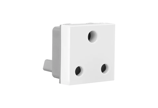 Legrand Allzy Socket with Shutter 25A 2Module White - 681126