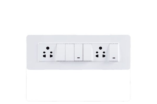 Havells Signia 9M Horizontal Front Plate ACWPLPWV09 | Elegant Design Plate Without Pillar