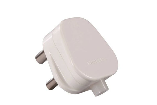 Havells 16A 3 Pin Plugtop AHLGXXW163 | 250V 3000W Plug Top with Nickel-Plated Brass Terminals