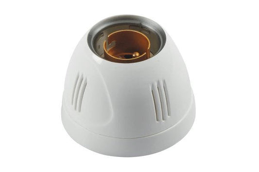 Havells Fancy Jumbo Batten Holder Metal Ring 2A AHLHGXW060 | Fire Retardant Lamp Holder with Brass Terminals