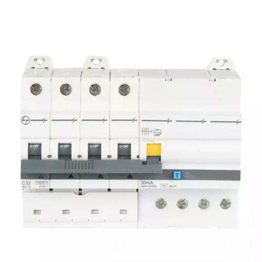 Lauritz Knudsen (Formerly L&T Switchgear Business) RCBO 16A 4P 30mA 10kA AC – AUF3C401603
