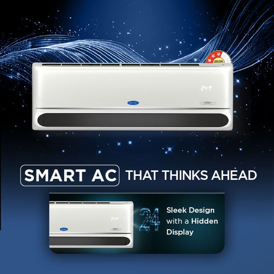 Carrier Indus GX 1.5 Ton 3 Star R32 Split Air Conditioner Turbo Mode Auto Swing CAS18IN3R36F0