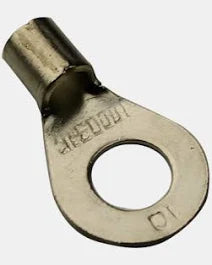 Comet 10 Sqmm Ring Type Copper Cable Lugs Non-Insulated – Heavy Duty Electrical Ring Terminal (Cat No. CRS7121) (Pack of 100)