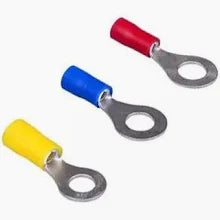 Comet 1.5 Sqmm Ring Type Insulated Copper Cable Lugs – Safe & Secure Ring Terminal (Cat No. CRSI7066) (Pack of 200 )