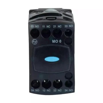 Lauritz Knudsen (Formerly L&T Switchgear Business) MO0 22E Contactor Relay – 2NO+2NC, AC Control Relay, 110V Coil – CS91625AOOO