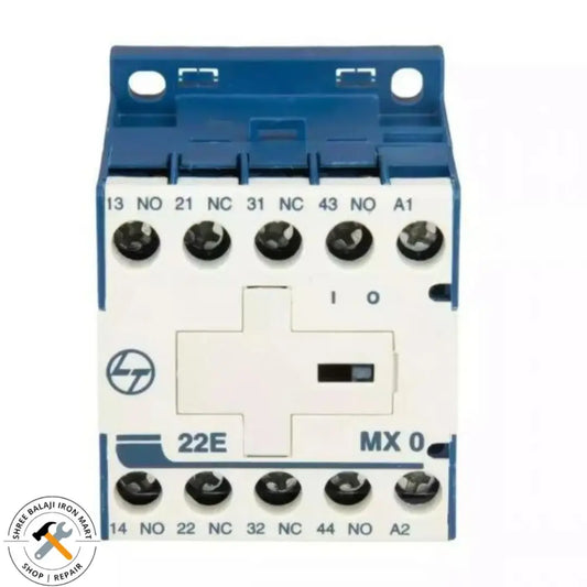 Lauritz Knudsen (Formerly L&T Switchgear Business) Contactor Relay MX0 22E 2NO+2NC AC 240V – Auxiliary Control Relay – Cat No. CS94020BOOO