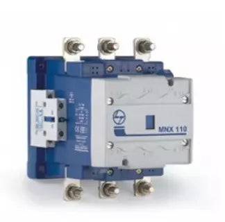 Lauritz Knudsen (Formerly L&T Switchgear Business) MNX 110 3 Pole Power Contactor AC-3 110A 415V AC with 2NO+2NC Aux – Cat No. CS94137DOOO