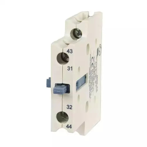 Lauritz Knudsen (Formerly L&T Switchgear Business) MNX 95–550 Auxiliary Contact Block 1NO+1NC Side Mounting Right – Cat No. CS94206OOOO