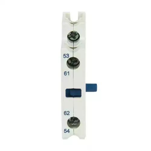 Lauritz Knudsen (Formerly L&T Switchgear Business) Auxiliary Contact Block MNX95-550 1NO+1NC 2nd Left Side Mount – Cat No. CS94207OOOO