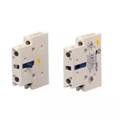 Lauritz Knudsen (Formerly L&T Switchgear Business) Add On Block MNX9-40 1NO+1NC First Right Side Mount – Auxiliary Contact Block – Cat No. CS94221OOOO
