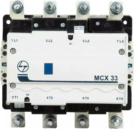 Lauritz Knudsen (Formerly L&T Switchgear Business) MCX 33 Contactor 2NO+2NC 240V AC Fr 4 – Cat No. CS97021BOOO
