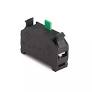 Lauritz Knudsen (Formerly L&T Switchgear Business) Push Button Element 1NO Normally Open Contact Block – Cat No. EC1C