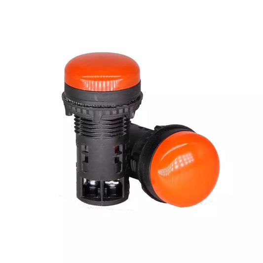 Lauritz Knudsen (Formerly L&T Switchgear Business) Universal Indicator LED Red 24–240V AC/DC Pro – Cat No. EPLR224C