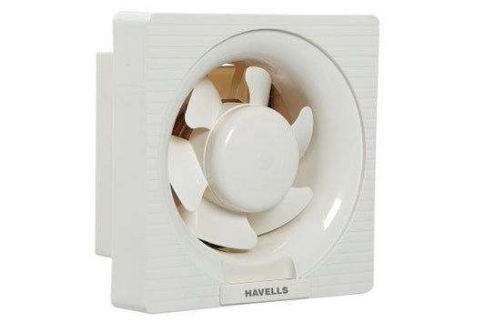 Havells Ventilair DX Plastic Domestic Exhaust Fan 150mm White | Copper Motor with Auto Back Shutter