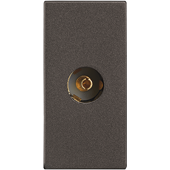 Legrand Myrius NEXTGEN TV CO-AXIAL SOCKET 1Module Charcoal Grey - 679460