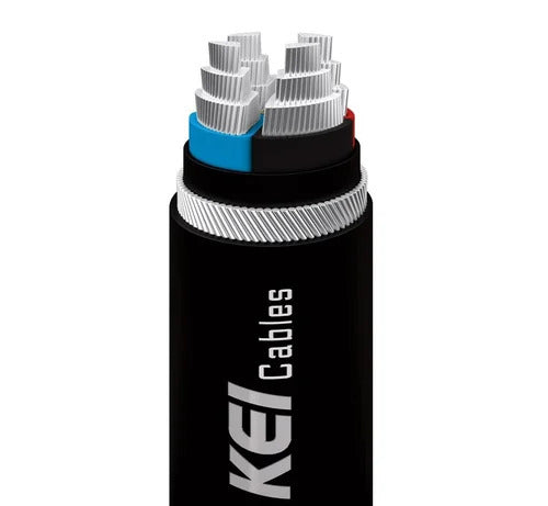 KEI ALUMINIUM ARMOURED CABLE 4CORE 6SQMM 1.1KV