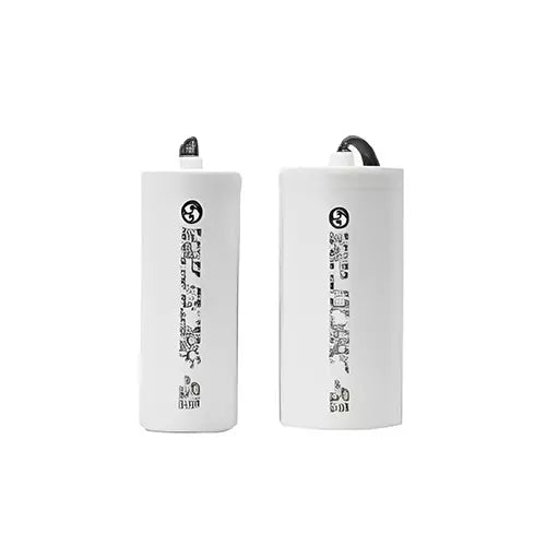 Lauritz Knudsen Run Capacitor 10 MFD – 440V Cylindrical With Wire – HSN 8532 – Cat. No. LTCCMRW010B2