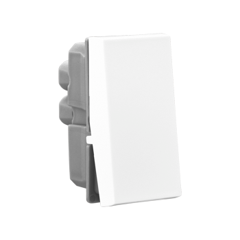 Legrand Allzy Switch 6A 1Way 1Module White - 681100