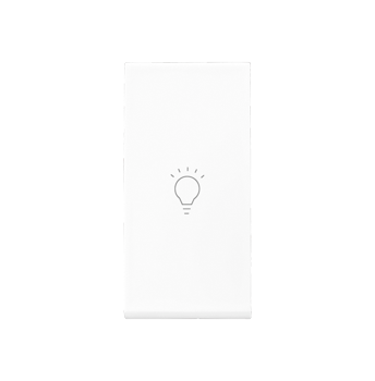 Legrand Allzy Switch 6A 1Way with Light Marking 1Module White - 681103
