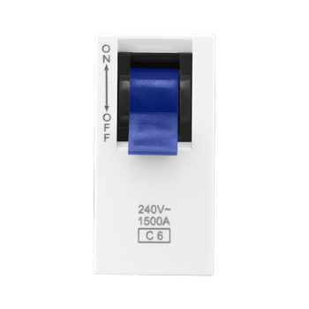 Legrand Allzy MCB SP C Curve 6A 240V 1Module White - 681156