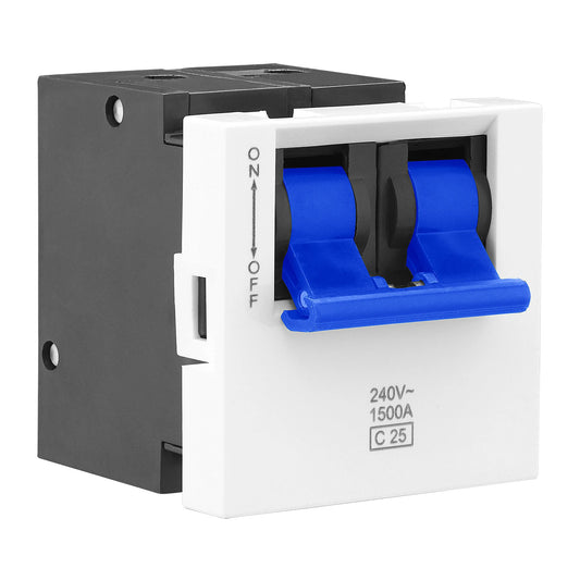 Legrand Allzy MCB DP C Curve 25A 240V 1Module White - 681164