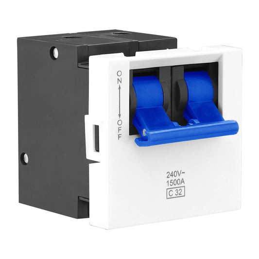 Legrand Allzy MCB DP C Curve 32A 240V 1Module White - 681165