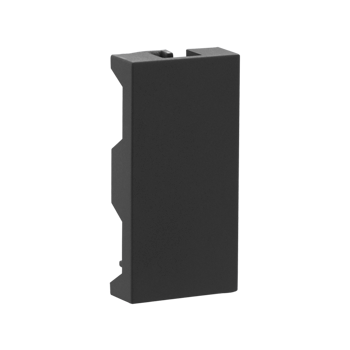 Legrand Allzy Blanking Plate Matt Black 1Module - 681269