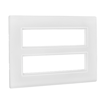 Legrand Allzy Plate & Frame White 12Module - 681308