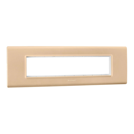 Legrand Allzy Plate & Frame Gold 9Module - 681340