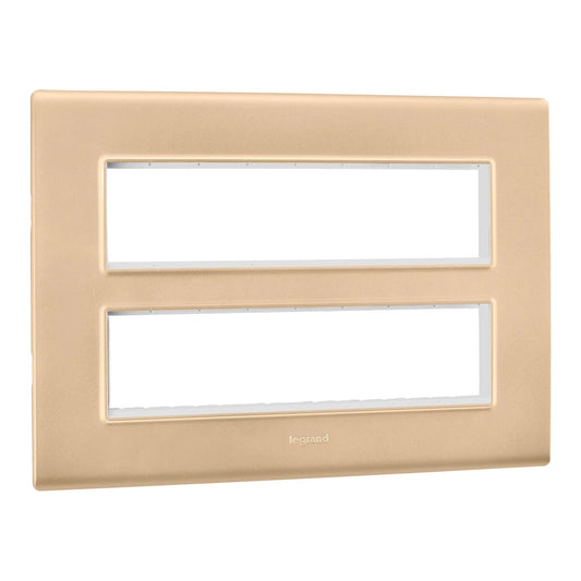 Legrand Allzy Plate & Frame Gold 16Module - 681342