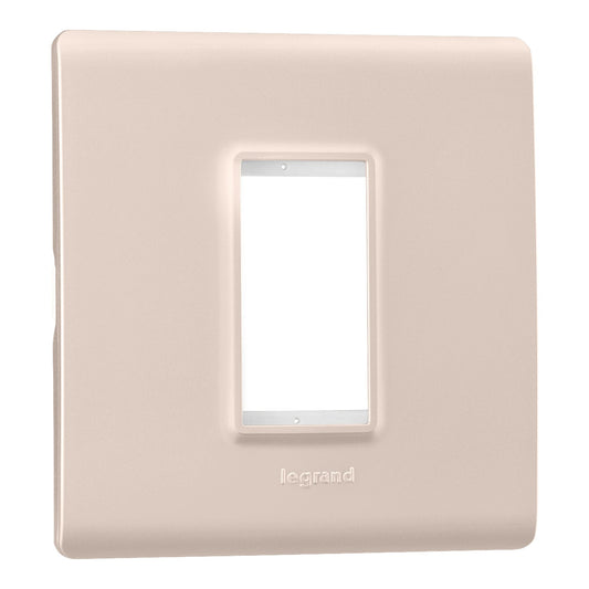 Legrand Allzy Plate & Frame Rose Gold 1Module - 681355