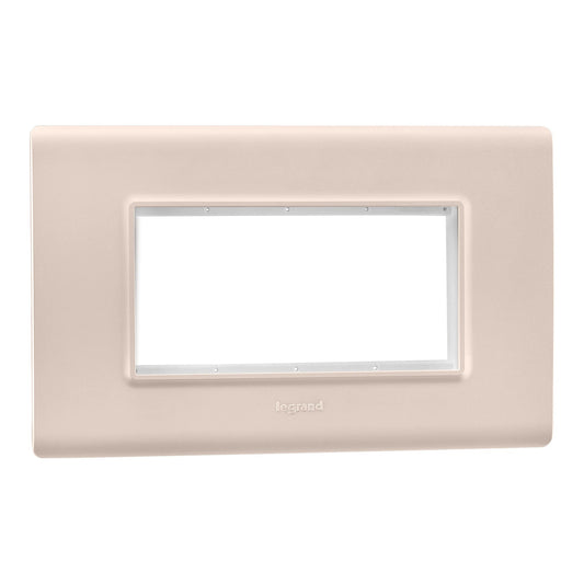 Legrand Allzy Plate & Frame Rose Gold 4Module - 681358