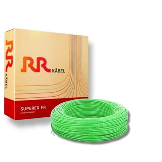 RR Kabel Homecab 1 Core 0.75 SQMM Cable – Green – 200 Mtr (RR1C0.75FRGREEN200)