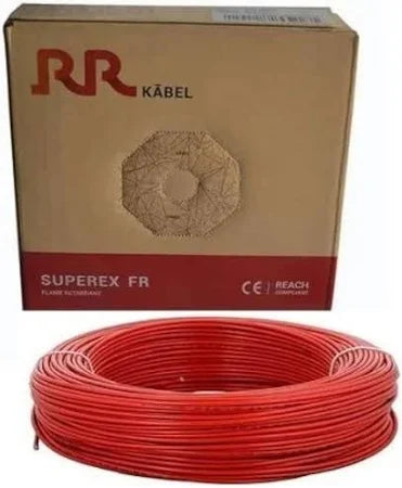 RR Kabel 1 Core 1.5 SQMM FRLS Cable – Red – 200 Mtr (RR1C1.5FRLSRED200)