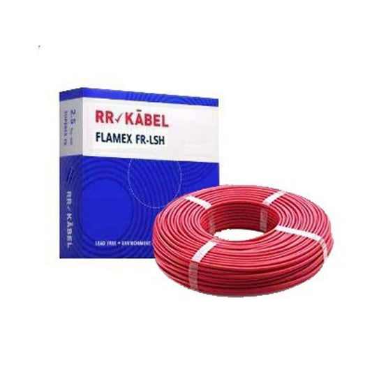 RR Kabel 1 Core 1 SQMM FRLS Cable – Red – 200 Mtr (RR1C1FRLSRED200)