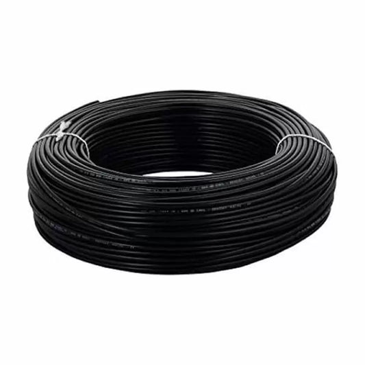 RR Kabel Homecab 1 Core 2.5 SQMM Cable – Black – 200 Mtr (RR1C2.5FRBLACK200)