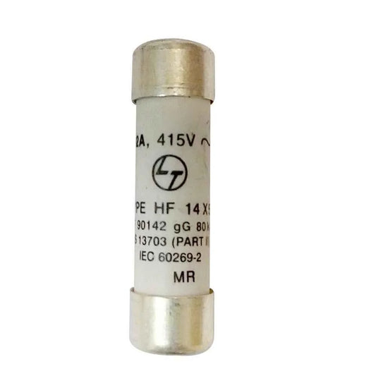 Lauritz Knudsen (Formerly L&T Switchgear Business) HRC Fuse HF 16A – 14×51 Cylindrical Fuse Link, Suitable for FN/FNX 32–63 & HCO 32 – Cat No. SF90150OOOO