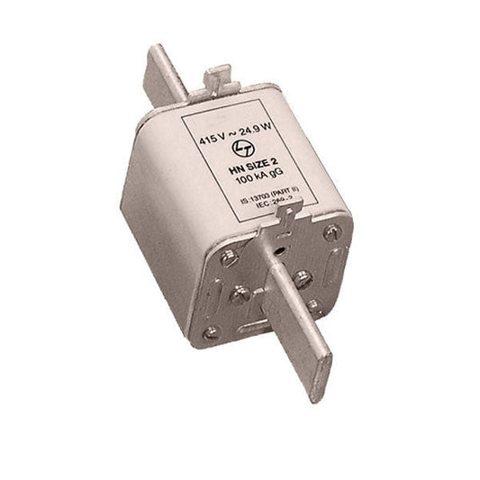 Lauritz Knudsen (Formerly L&T Switchgear Business) HRC Fuse HN Size II – 400A High Breaking Capacity Fuse Link, Compatible with FN/FNX 400 & HB 800 Bases – SF94335OOOO