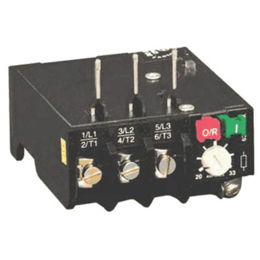 Lauritz Knudsen (Formerly L&T Switchgear Business) MN2 Thermal Overload Relay 1.4–2.3A – Direct Mounting for MNX 9–40 (SS94141OOPO)