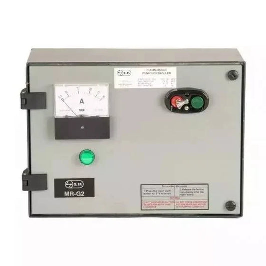 Lauritz Knudsen MR-G2 Controller 1.5 HP – Relay 11–18A – With Ammeter & Voltmeter – HSN 8536 – Cat. No. SS97722BDCF