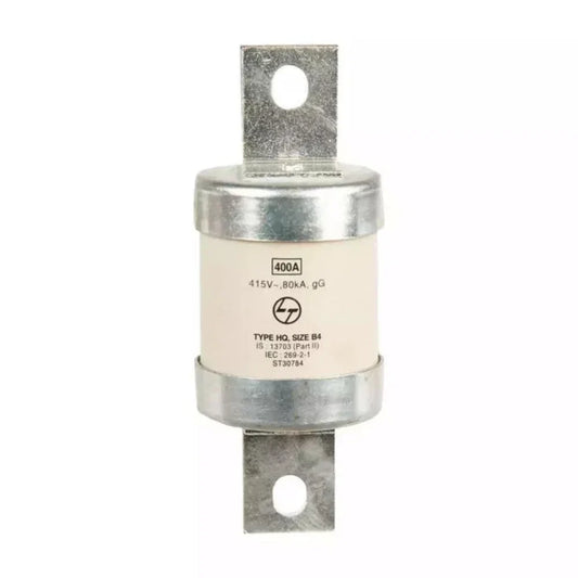 Lauritz Knudsen (Formerly L&T Switchgear Business) HRC Fuse HQ Size B4 400A Bolted Type, Centre Tag Fixing – Cat No. ST30784OOOO