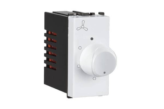 Havells Signia 1M Step Fan Regulator ACWRFXW004 | 240V 80W Space-Saving Fan Speed Control