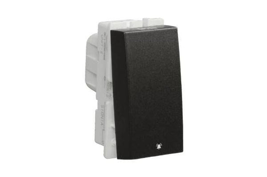 Havells Signia 10A Bell Push Switch ACWSBXG101 | Soft Switching Mechanism with Positive Contact