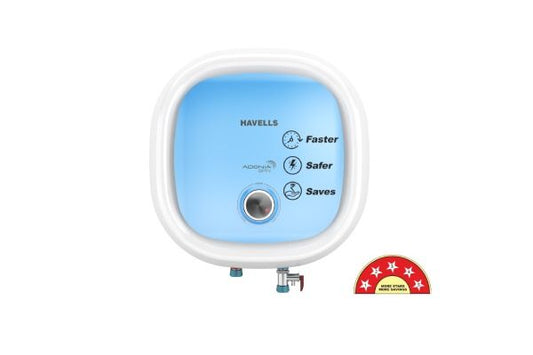 Havells Adonia Spin Storage Water Heater 10L 2000W | High Pressure Fast Heating Geyser