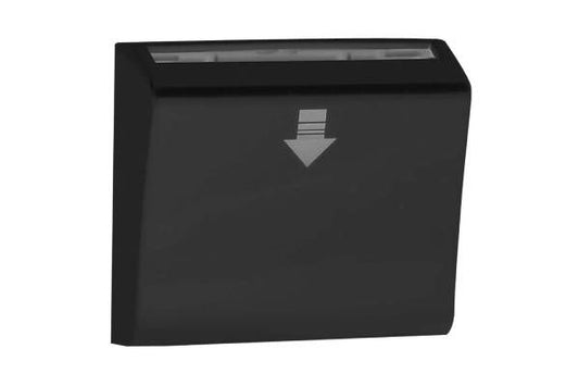 Havells Fabio 30A Electronic Key Tag Switch Matt Black | 2M Modular Hotel Room Power Control