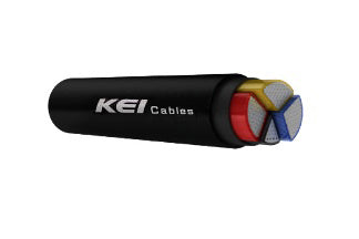 KEI ALUMINIUM UNARMOURED CABLE 2CORE 10SQMM 1.1KV